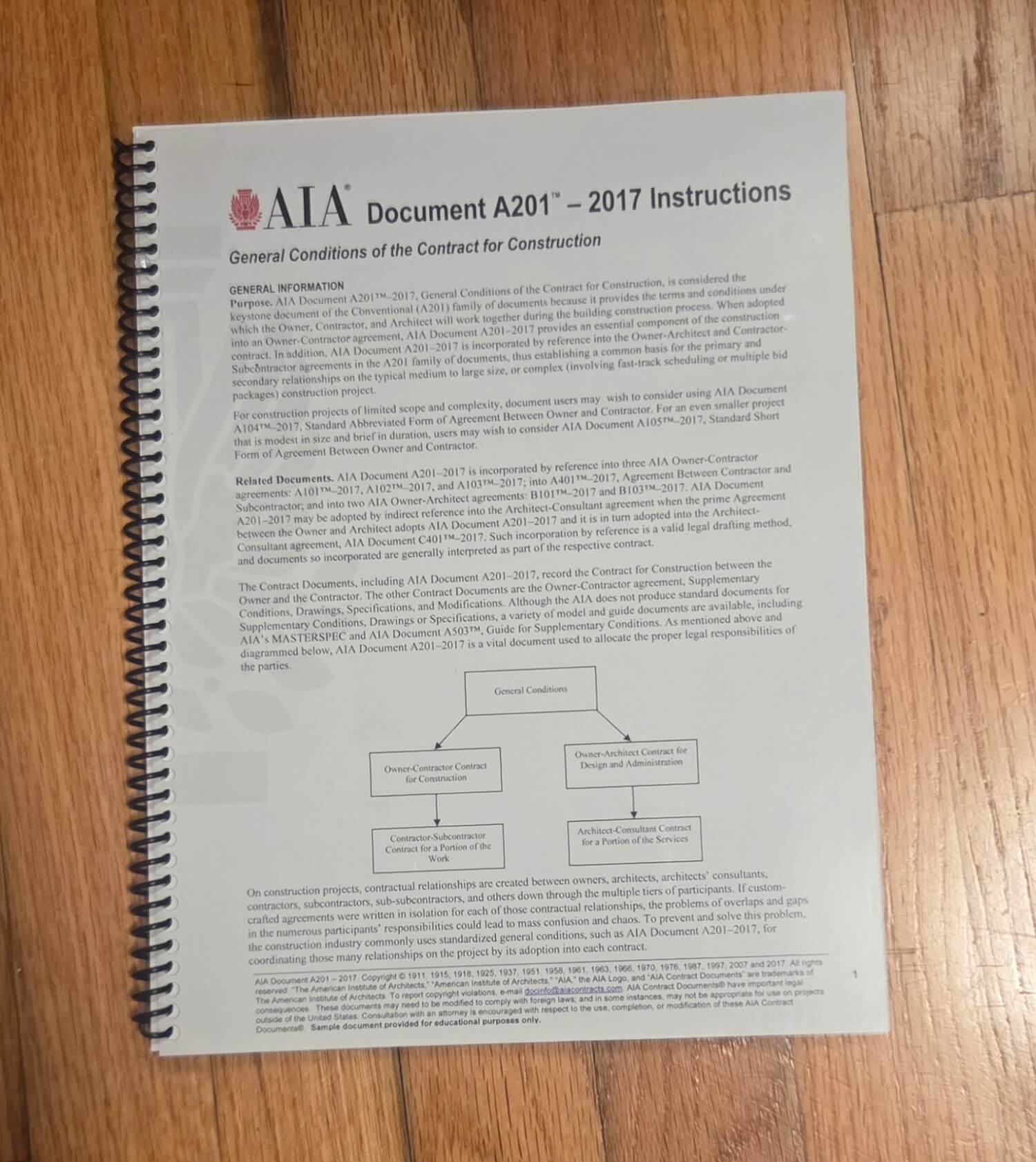 AIA Document Bundle: A201-2017, A401-2017, A701-2018 - Image 2